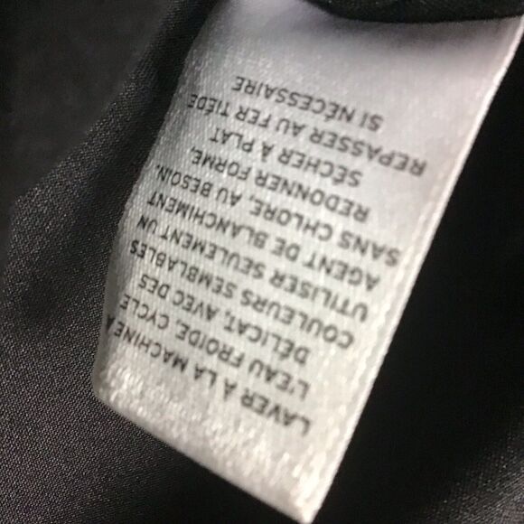 Halogen Women’s Small Black Eyelash Textured Sleeveless Blouse Top - Picture 5 of 15